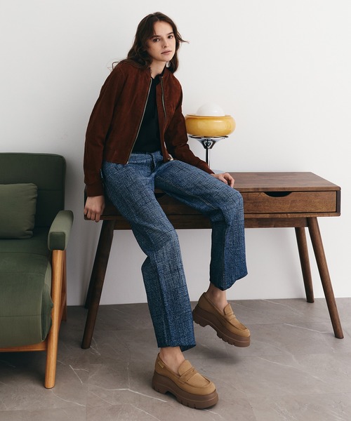 CHARLES & KEITH(チャールズ & キース)の「Leoi レオイ プラットフォーム ペニーローファー(ローファー・レディース・ブラウン系その他/ブラック系その他7/ダークブラウン・23cm/23.5cm/24.5cm/25cm/25.5cm/22.5cm)」の5枚目の写真