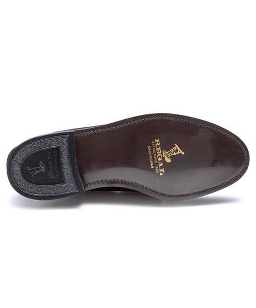 REGAL（リーガル）の「REGAL Boots Mark 2504 リーガル プレーントウ（ドレスシューズ・メンズ・ブラック・24/24.5/25/25.5/26/26.5/27）」の5枚目の写真