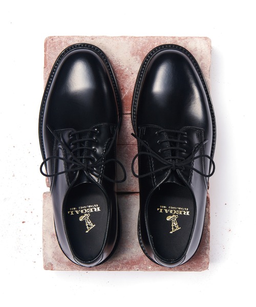 REGAL（リーガル）の「REGAL Boots Mark 2504 リーガル プレーントウ（ドレスシューズ・メンズ・ブラック・24/24.5/25/25.5/26/26.5/27）」の9枚目の写真