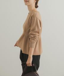 URBAN RESEARCH DOORS | ライトダンボールウエストタックプルオーバー(Tシャツ/カットソー)