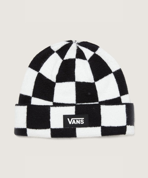 チェッカーボード ビーニー / SOL CHECK BEANIE 50mm Blk Wht