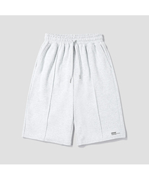 AGOD（エージーオーディー）の「フロントラインスウェットショーツ[ホワイトメランジ]（スウェットパンツ）」