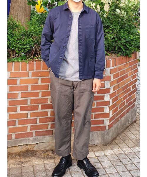 MUSINSA STANDARD（ムシンサスタンダード）の「リラックスフィットクルーネックTシャツ[メランジグレー]（Tシャツ/カットソー・メンズ・その他・XXX-LARGE/LARGE/X-LARGE/XX-LARGE/SMALL/MEDIUM）」の11枚目の写真