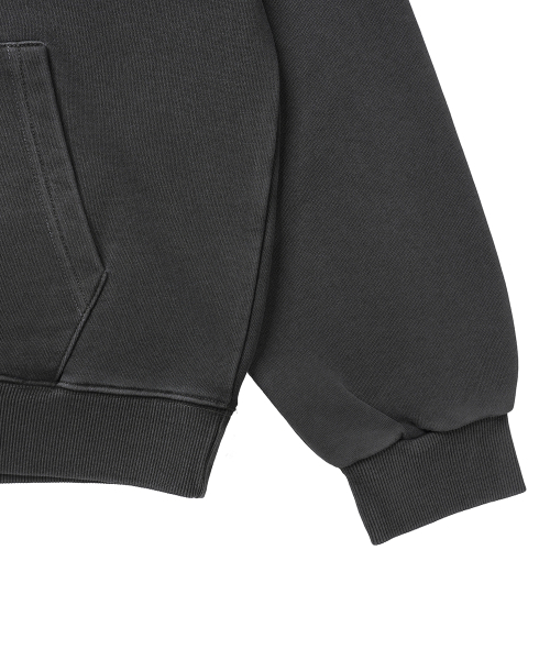 GAKKAI UNIONS(ガッカイユニオンズ)の「ループピグメントフードティチャコール(パーカー・レディース・その他・SMALL/MEDIUM/LARGE/X-LARGE)」の6枚目の写真