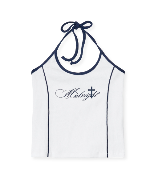 Midnight Move(ミッドナイトムーブ)の「line top (white)(Tシャツ/カットソー・レディース・その他・FREE)」の2枚目の写真