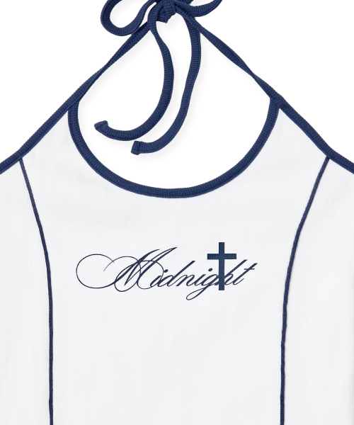 Midnight Move(ミッドナイトムーブ)の「line top (white)(Tシャツ/カットソー・レディース・その他・FREE)」の3枚目の写真