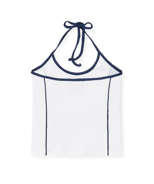 Midnight Move(ミッドナイトムーブ)の「line top (white)(Tシャツ/カットソー・レディース・その他・FREE)」の4枚目の写真