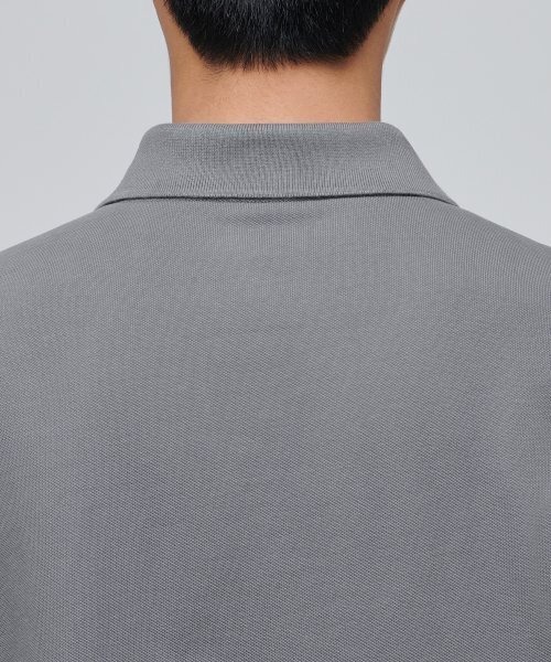 MUSINSA STANDARD(ムシンサスタンダード)の「スリットネックピケポロシャツ【グレー】(ポロシャツ・メンズ・その他・XX-LARGE/SMALL/MEDIUM/LARGE/X-LARGE)」の5枚目の写真