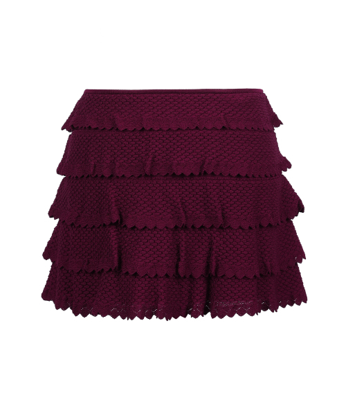 YOUHEE(ユヒ)の「BASIC SHIRRING KNIT SKIRT WINE(スカート・レディース・その他・SMALL/MEDIUM)」の5枚目の写真