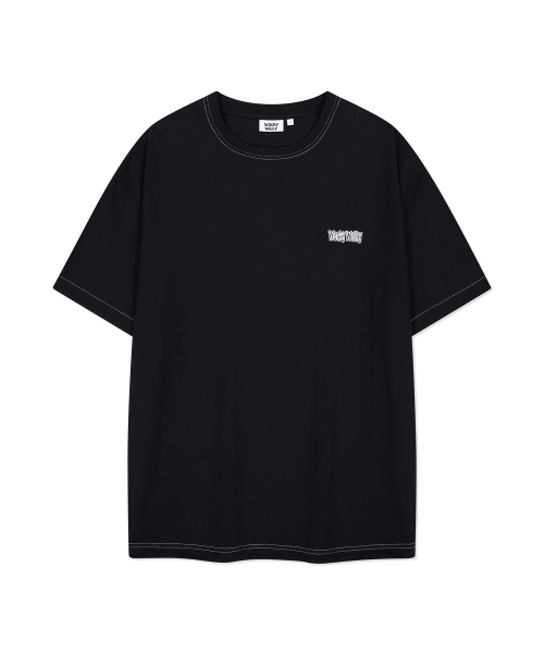 Wacky WiLLy(ワッキーウィリー)の「ワキタイポ化繊半袖Tシャツブラック(Tシャツ/カットソー・レディース・その他・LARGE/X-LARGE/SMALL/MEDIUM)」の2枚目の写真