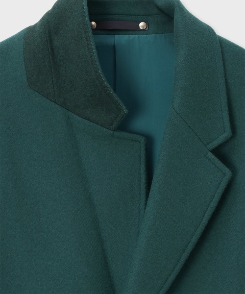 ブラッシュドメルトンツイル チェスターコート / 252114 986U