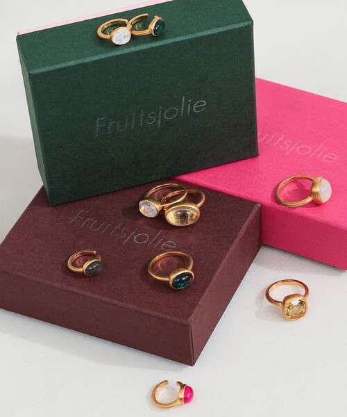 Demi-Luxe BEAMS（デミルクス ビームス）の「【別注】Fruitsjolie / ムーンストーン リング（リング・レディース・その他・11号/13号）」の7枚目の写真