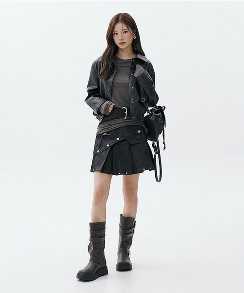 レノクラックラウンドミニバックパック 男女共用（バックパック