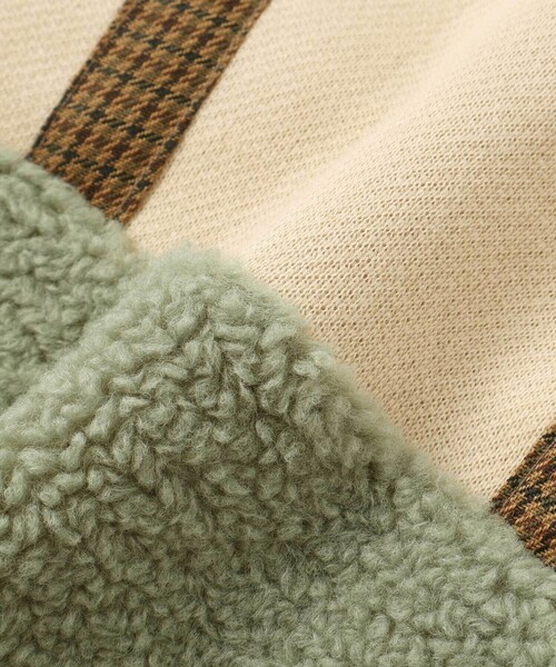 SLAP SLIP BABY（スラップスリップベビー）の「アニマルクマ恐竜モチーフぽこぽこボアカバーオールベビー(60~80cm)（ロンパース・キッズ・グリーン/ブラウン・80ｃｍ/70cm/60cm）」の18枚目の写真