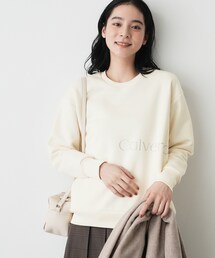 Dessin（デッサン）の「【洗える】裏起毛ロゴスウェット（スウェット）」