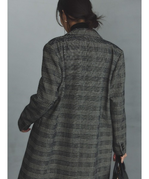 セール】ボクシージャケットコート（ステンカラーコート）｜anuans（ア