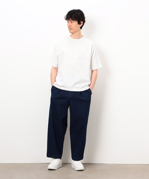 COMME CA ISM(コムサイズム)の「フェードプリントTシャツ(Tシャツ/カットソー・メンズ・ホワイト・LARGE/MEDIUM)」の11枚目の写真