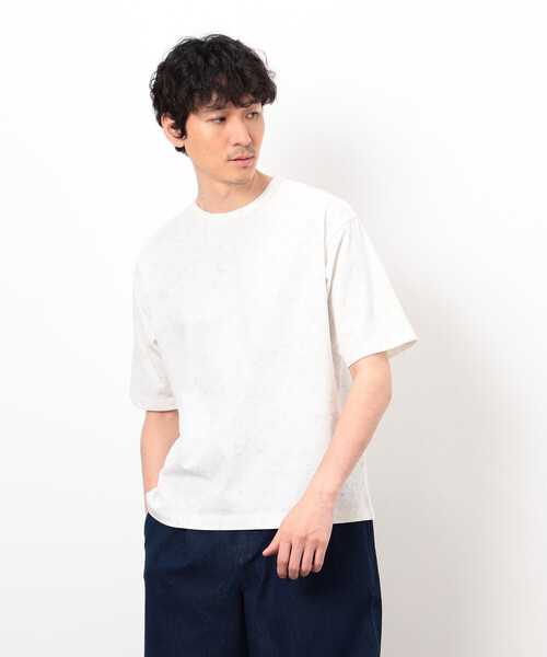 COMME CA ISM(コムサイズム)の「フェードプリントTシャツ(Tシャツ/カットソー・メンズ・ホワイト・LARGE/MEDIUM)」の6枚目の写真