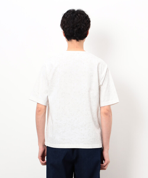 COMME CA ISM(コムサイズム)の「フェードプリントTシャツ(Tシャツ/カットソー・メンズ・ホワイト・LARGE/MEDIUM)」の9枚目の写真