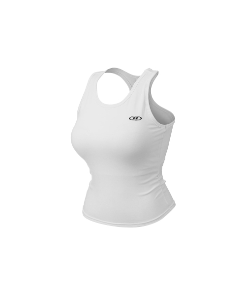 BORN TO WIN（ボーントゥウィン）の「W BRN RACER BACK SLEEVELESS [WHITE]（Tシャツ/カットソー・レディース・その他・1/2/3）」の2枚目の写真