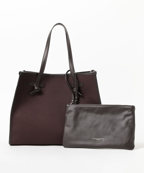 GIANNI CHIARINI(ジャンニ キアリーニ)の「GIANNI CHIARINI / MARCHELLA トートバッグ M(トートバッグ・レディース・ブラウン系その他4/ブラウン・ONE SIZE)」の13枚目の写真