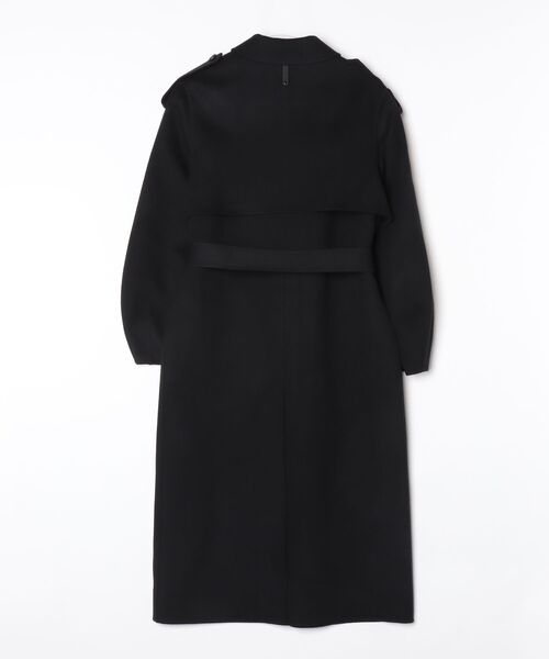 Mackage(マッカージュ)の「Mackage CEYLA Belted Light Wool Coat マッカージュ ベルト ライトウール トレンチコート(トレンチコート・レディース・ブラック・SMALL/MEDIUM/X-SMALL/LARGE)」の20枚目の写真