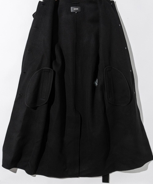 Mackage(マッカージュ)の「Mackage CEYLA Belted Light Wool Coat マッカージュ ベルト ライトウール トレンチコート(トレンチコート・レディース・ブラック・SMALL/MEDIUM/X-SMALL/LARGE)」の17枚目の写真