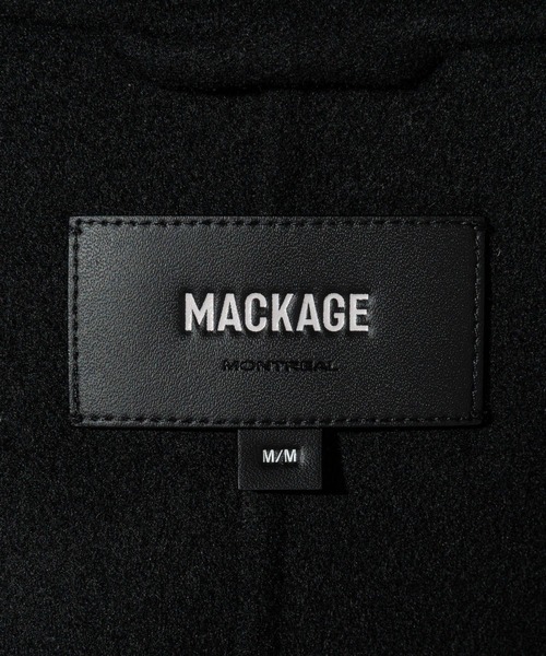 Mackage(マッカージュ)の「Mackage CEYLA Belted Light Wool Coat マッカージュ ベルト ライトウール トレンチコート(トレンチコート・レディース・ブラック・SMALL/MEDIUM/X-SMALL/LARGE)」の18枚目の写真