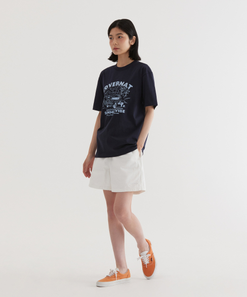 COVERNAT(カバーナット)の「ボリュームカーグラフィックTシャツダークネイビー(Tシャツ/カットソー・レディース・その他・X-SMALL/SMALL/MEDIUM/LARGE/X-LARGE/XX-LARGE)」の9枚目の写真