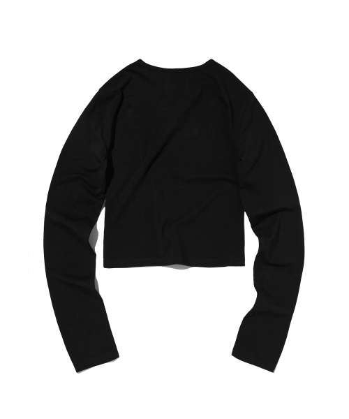 suade（スエード）の「LEOPARD STAR LONG SLEEVE [BLACK]（Tシャツ/カットソー・レディース・その他・FREE）」の2枚目の写真