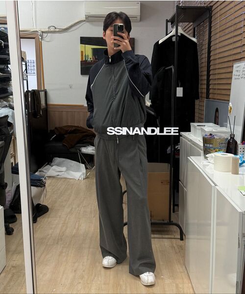 SSIN AND LEE(シンアンドリー)の「ロウループバンディングスラックスグレー(スラックス・メンズ・その他・MEDIUM/LARGE)」の2枚目の写真