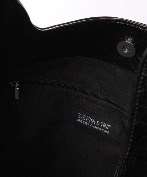 3.3 Field Trip （3.3フィールドトリップ）の「3.3 Field Trip／ショルダーバック（ショルダーバッグ・レディース・ブラック/ダークブラウン・FREE）」の14枚目の写真