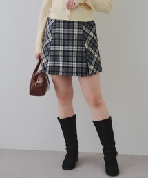 continuer de NICE CLAUP | チェックプリーツミニスカート(スカート)