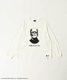 【ADAMPATEK/アダムパテック】Frankenstein portrait long sleeve ロングスリーブTee