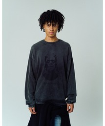 HIKA（ヒカ）の「【ADAMPATEK/アダムパテック】Frankenstein portrait long sleeve ロングスリーブTee（Tシャツ/カットソー）」