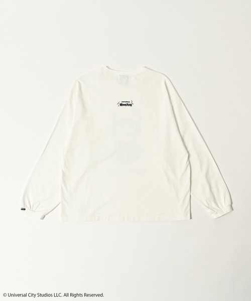 ADAM PATEK(アダムパテック)の「【ADAMPATEK/アダムパテック】Frankenstein portrait long sleeve ロングスリーブTee(Tシャツ/カットソー・メンズ・ブラック/ホワイト・1/2)」の5枚目の写真