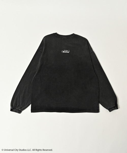 ADAM PATEK(アダムパテック)の「【ADAMPATEK/アダムパテック】Frankenstein portrait long sleeve ロングスリーブTee(Tシャツ/カットソー・メンズ・ブラック/ホワイト・1/2)」の4枚目の写真