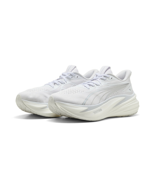 PUMA(プーマ)の「PUMA プーマ メンズ マグマックス ニトロ 2 ランニングシューズ(スニーカー・メンズ・グレー系その他6/ホワイト系その他・28.5cm/28.0cm/29.0cm/27.5cm/26.0cm/25.5cm/27.0cm/26.5cm/25.0cm/30.0cm)」の14枚目の写真