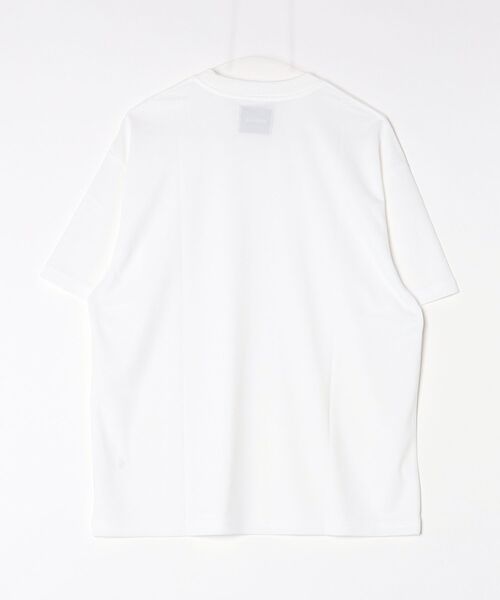 MAISON CLUB(メゾンクラブ)の「【MAISON CLUB】Over Size Dry Tee / オーバーサイズドライTee 速乾 ジムウェア ランニング ラッシュガード代わりにも(Tシャツ/カットソー・メンズ・ブラック/ホワイト・L/M)」の3枚目の写真