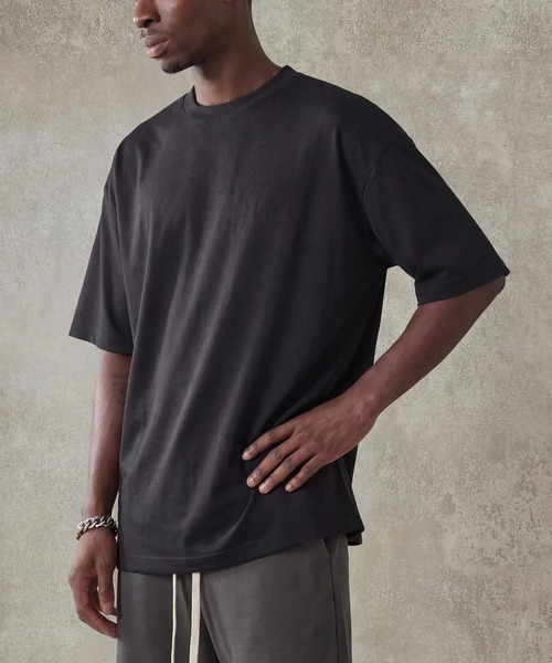 MAISON CLUB(メゾンクラブ)の「【MAISON CLUB】Over Size Dry Tee / オーバーサイズドライTee 速乾 ジムウェア ランニング ラッシュガード代わりにも(Tシャツ/カットソー・メンズ・ブラック/ホワイト・L/M)」の22枚目の写真