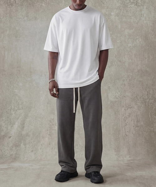 MAISON CLUB(メゾンクラブ)の「【MAISON CLUB】Over Size Dry Tee / オーバーサイズドライTee 速乾 ジムウェア ランニング ラッシュガード代わりにも(Tシャツ/カットソー・メンズ・ブラック/ホワイト・L/M)」の19枚目の写真