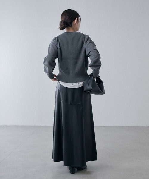 Lui's（ルイス）の「コットンコンパクトカーディガン（カーディガン/ボレロ・レディース・グレー/ライトグレー/ブラック・FREE）」の20枚目の写真