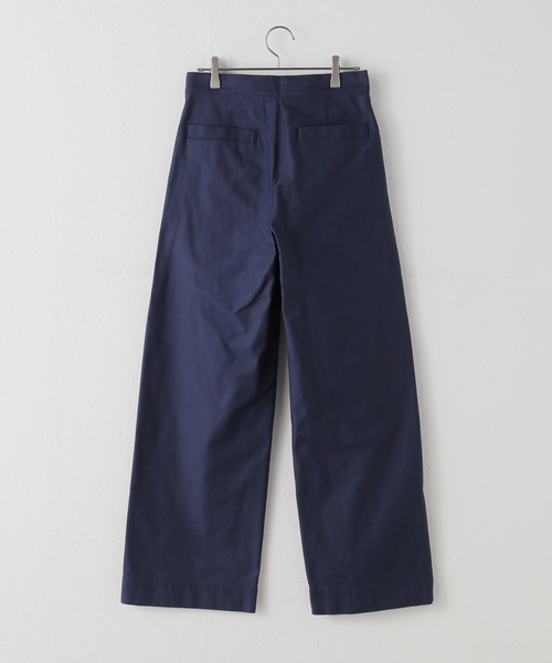 IENA（イエナ）の「Maison IENA 別注 Nell/ネル マリンパンツ 252-20315（スラックス・レディース・ベージュ/ネイビー・36/38）」の8枚目の写真