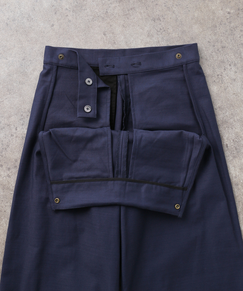 IENA（イエナ）の「Maison IENA 別注 Nell/ネル マリンパンツ 252-20315（スラックス・レディース・ベージュ/ネイビー・36/38）」の11枚目の写真