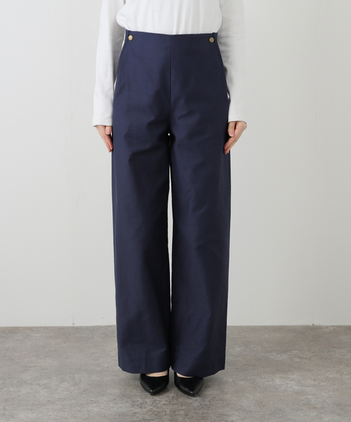 IENA（イエナ）の「Maison IENA 別注 Nell/ネル マリンパンツ 252-20315（スラックス・レディース・ベージュ/ネイビー・36/38）」の18枚目の写真