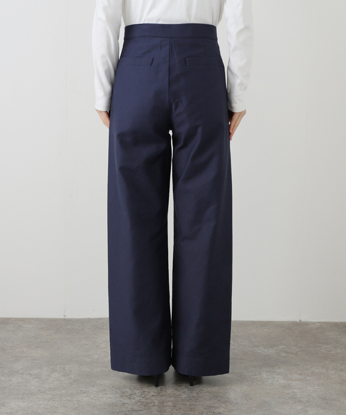 IENA（イエナ）の「Maison IENA 別注 Nell/ネル マリンパンツ 252-20315（スラックス・レディース・ベージュ/ネイビー・36/38）」の20枚目の写真