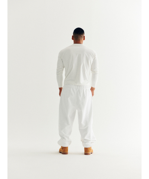 GOZER（ゴーザー）の「UNDER BOODLE ROUND LONG SLEEVES_WHITE（Tシャツ/カットソー・メンズ・ホワイト・MEDIUM/LARGE/X-LARGE/XX-LARGE）」の3枚目の写真