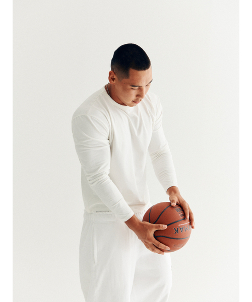 GOZER（ゴーザー）の「UNDER BOODLE ROUND LONG SLEEVES_WHITE（Tシャツ/カットソー・メンズ・ホワイト・MEDIUM/LARGE/X-LARGE/XX-LARGE）」の6枚目の写真