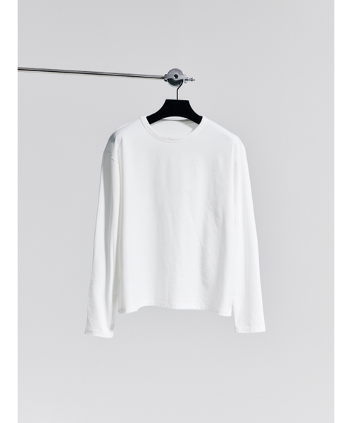 GOZER（ゴーザー）の「UNDER BOODLE ROUND LONG SLEEVES_WHITE（Tシャツ/カットソー・メンズ・ホワイト・MEDIUM/LARGE/X-LARGE/XX-LARGE）」の8枚目の写真
