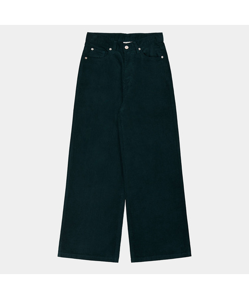 PIGMENT(ピグメント)の「カラーコーデュロイワイドパンツ (XJPT250980)(その他パンツ・レディース・グリーン/ネイビー/クリーム/ブラウン・LARGE/MEDIUM/SMALL)」の1枚目の写真